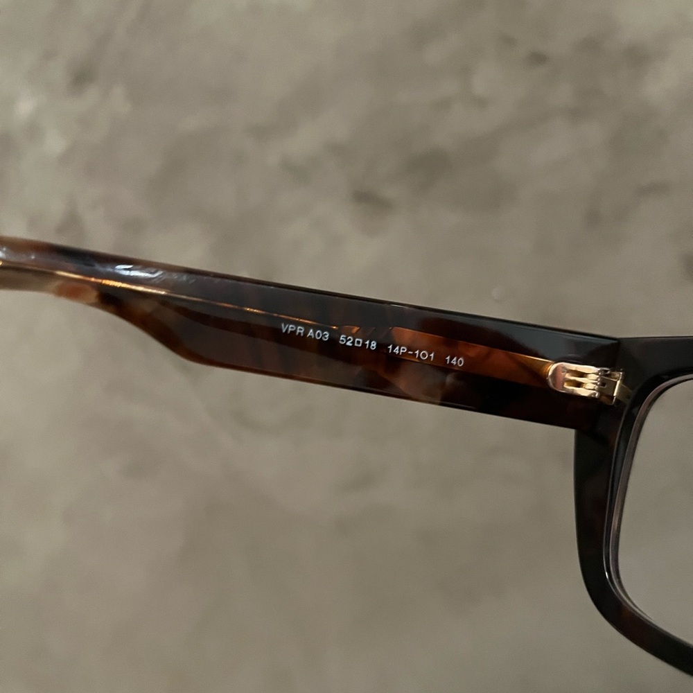 Prada Tortoiseshell Square Glasses - Picture 8 of 8